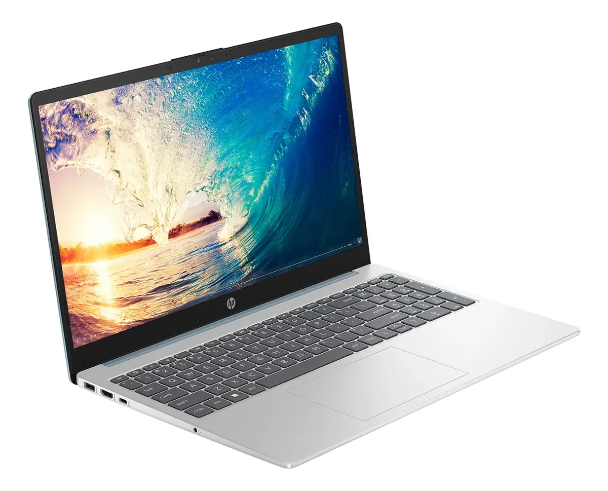 Notebook HP 15-fc0251la AMD Ryzen 5, 8 GB, SSD 512 GB, pantalla 15.6", Windows 11 / Office